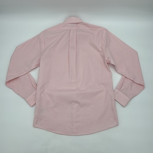 Brooks Brothers Men's 1818 Regent fit Pink Dress Shirt size 14 1/2-2/3 - small - Picture 5 of 6